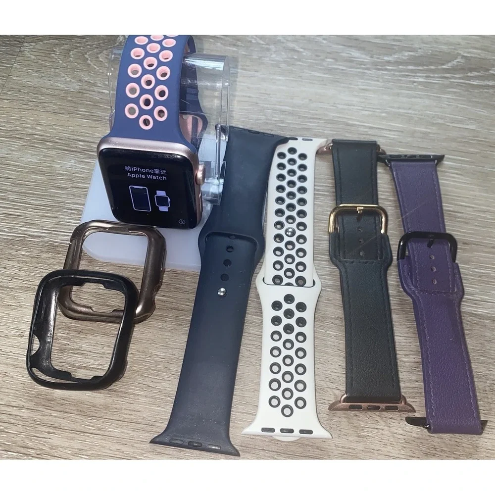 Apple Watch Series 2 42mm Rose Gold - USED Great Condition - With Strap Bands
